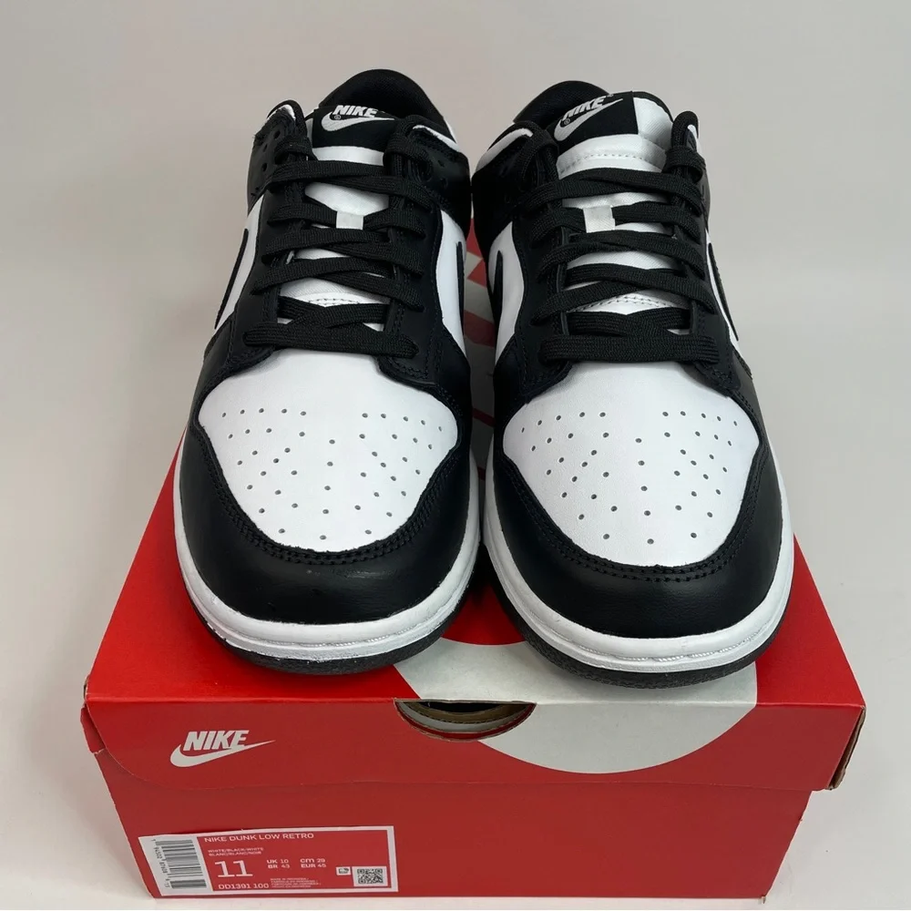 Nike Dunk Low Retro “Panda/Black White” 2023 - Picture 2 of 4